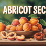 abricot sec posé sur table ambiance nutrition