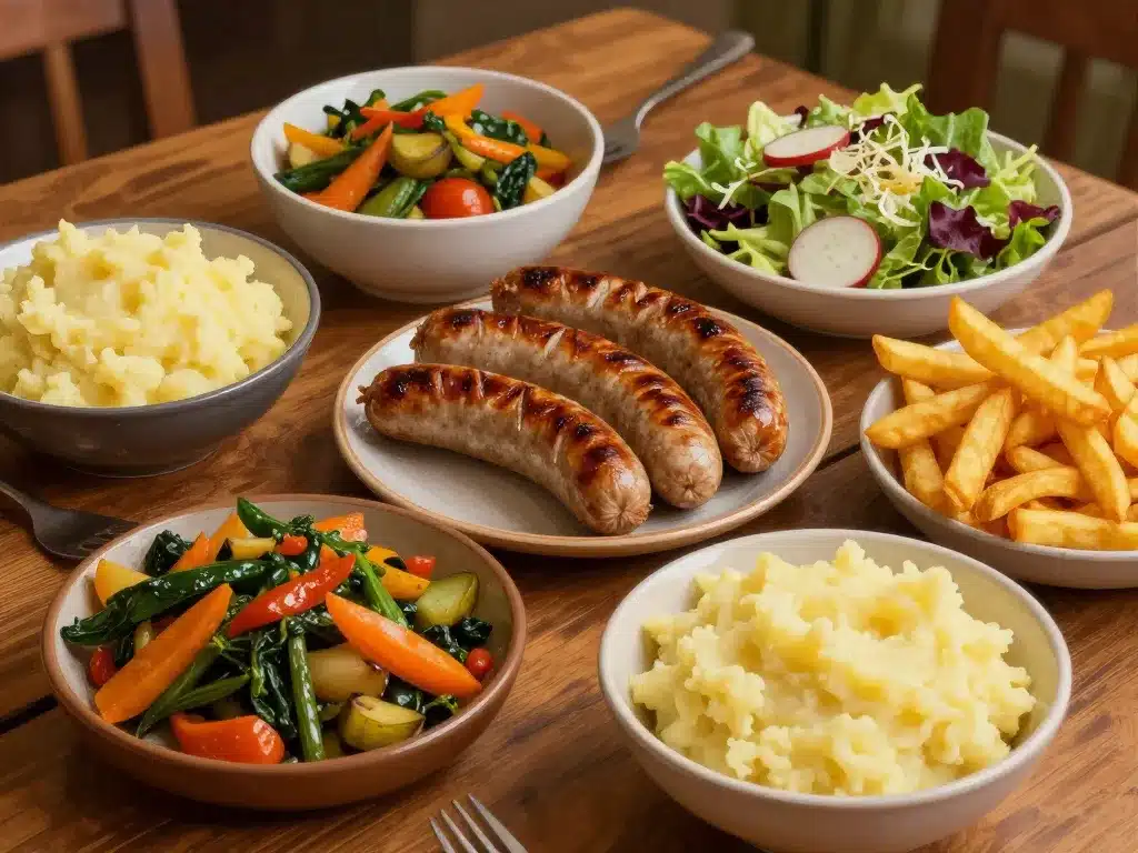 Accompagnements classiques avec quoi accompagner des saucisses