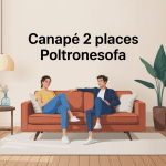 Canapé 2 places poltronesofa prix salon raffiné achat