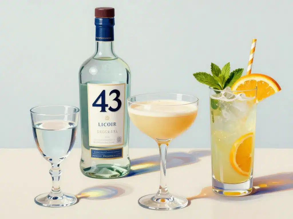 cocktails verres dégustation 43 licor