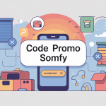 code promo Somfy illustration domotique moderne