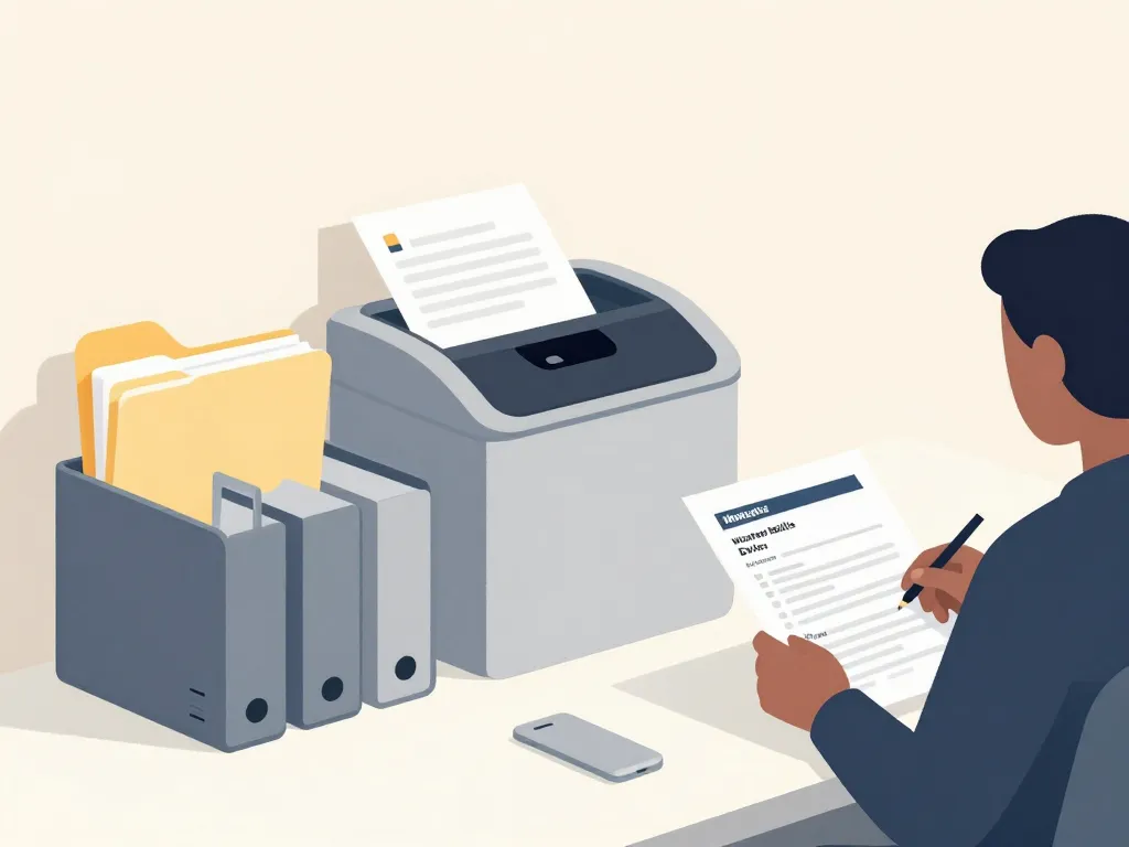 organisation archiver détruire factures d'eau sécurité bureau