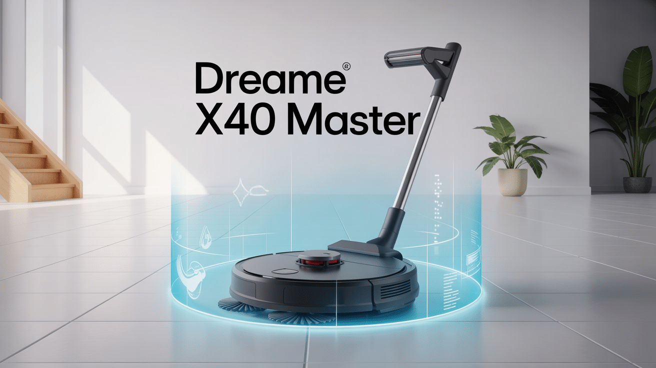 dreame x40 master test technologie avancée aspirateur robot haut de gamme