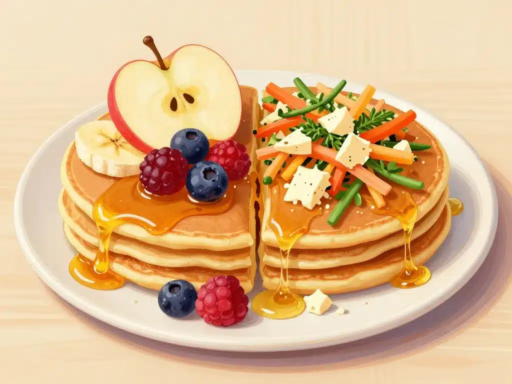 galettes au flocon d'avoine versions sucrées salées