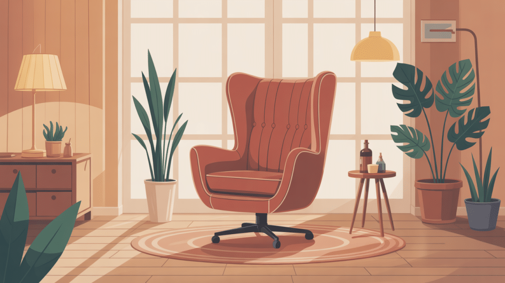 housse pour fauteuil electrique image stylisée protection confort