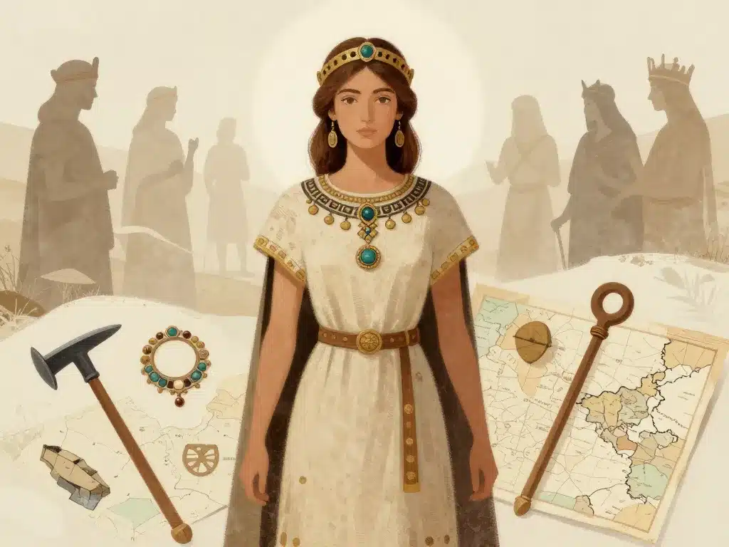 image la gauloise femme celte historique