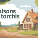 maisons en torchis illustration maison écologique
