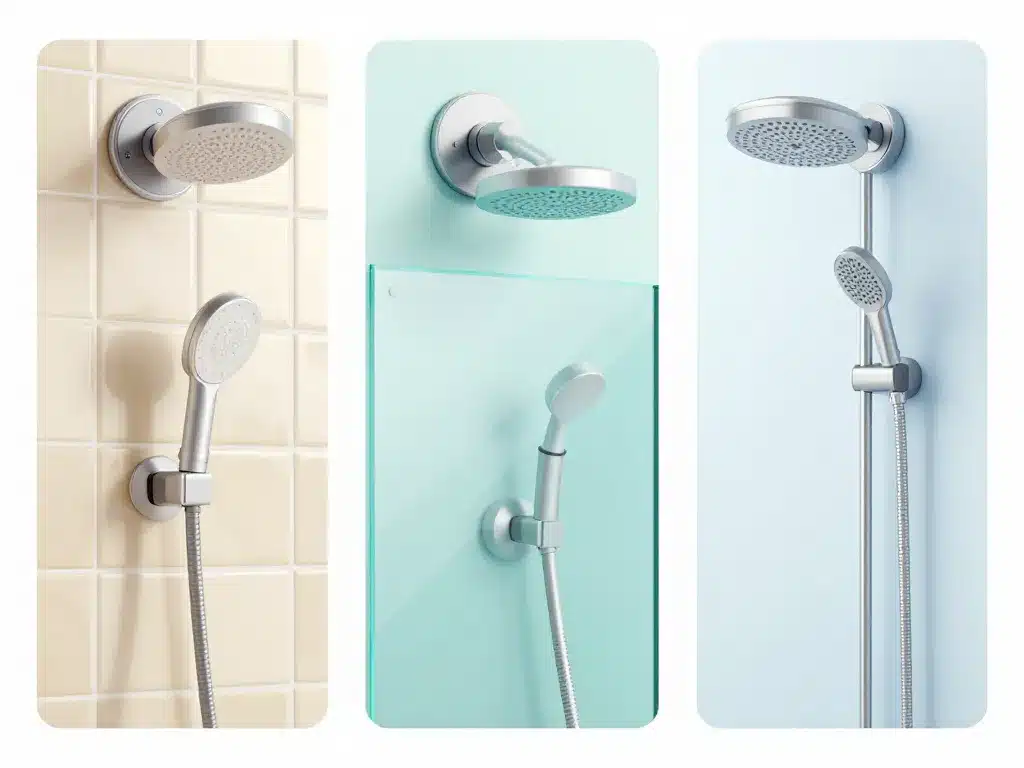 diagramme comparatif porte-savon douche sans perçage ventouse adhésif compression