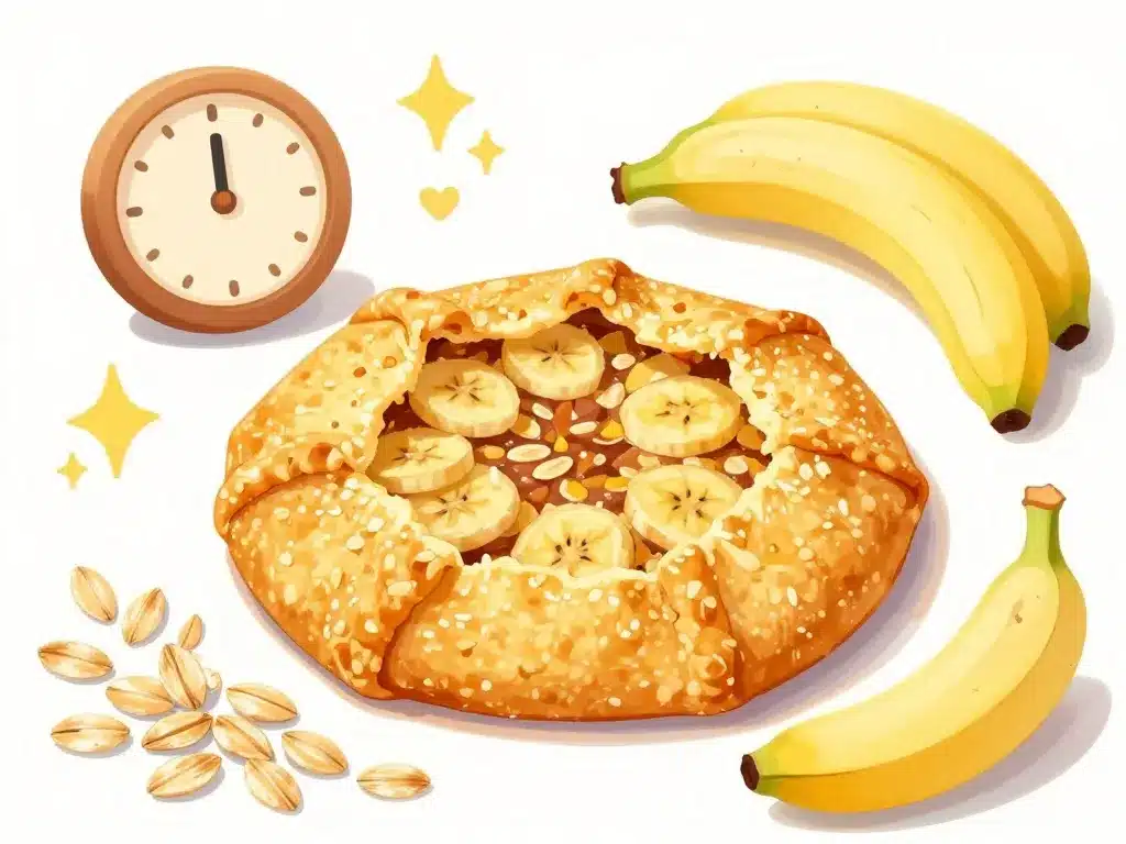 atouts nutrition galette flocon d'avoine banane