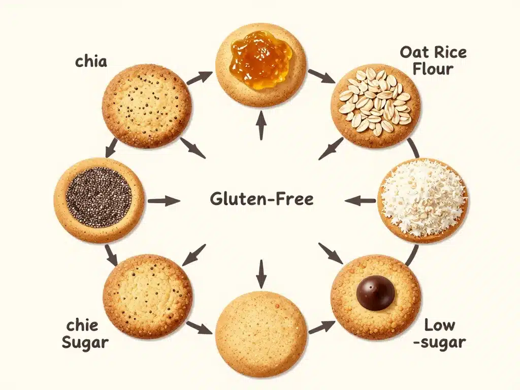 recette biscuit sans calories vegan sans gluten faible sucre