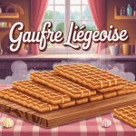 recette gaufre liegeoise ambiance fête foraine belge