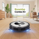 roomba combo i5+ illustration intérieur moderne base auto-vidage