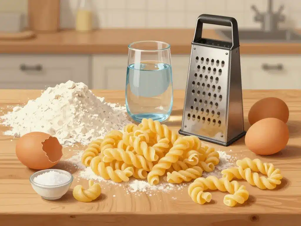 spatzle ingrédients outils recette SEO