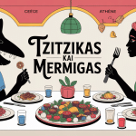 illustration du restaurant tzitzikas kai mermigas à athènes