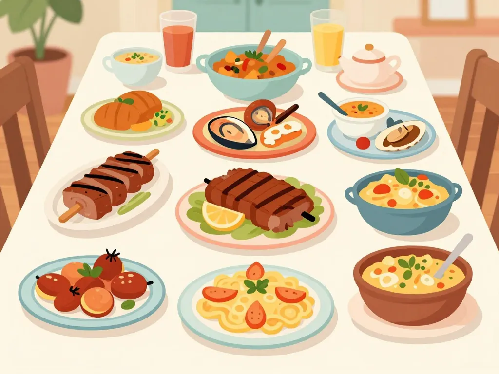 Plats généreux chez Mesquita, grillades portugaises