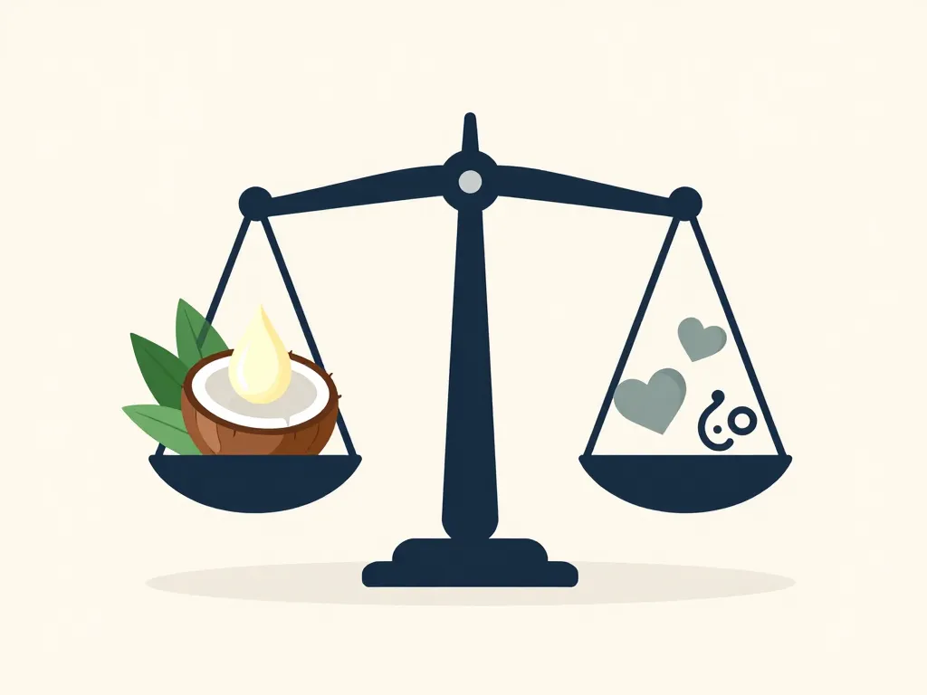 huile de coco cuisine équilibre bienfaits risques