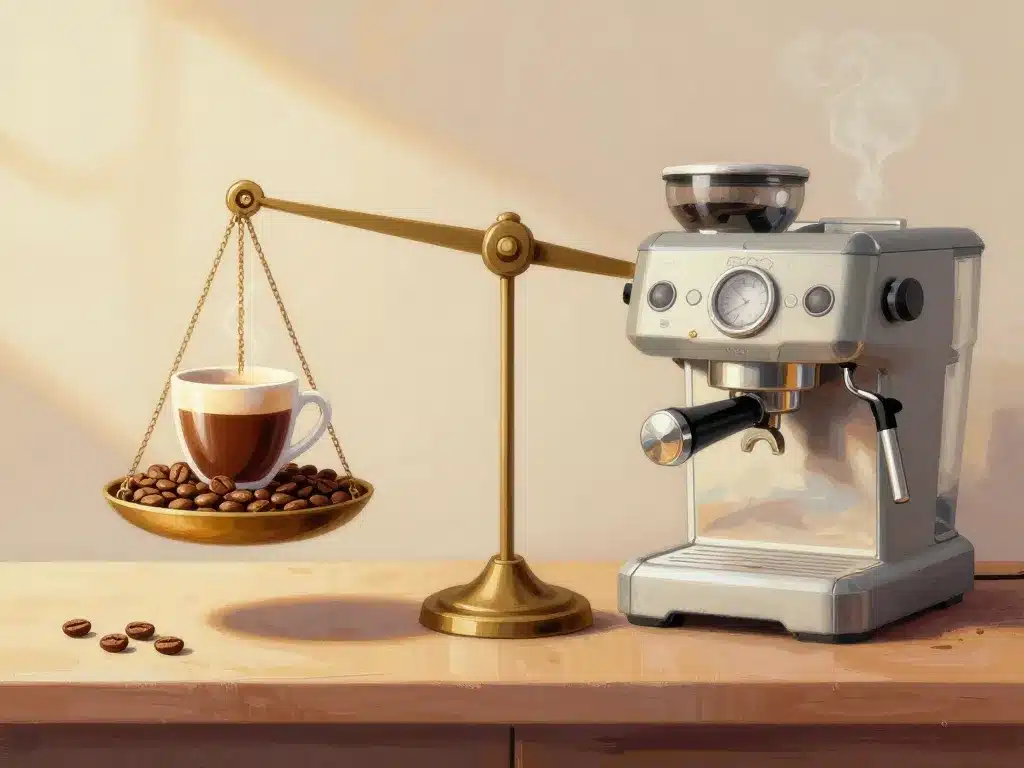 machine a cafe silvercrest avantages et inconvénients balance