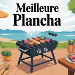meilleure plancha 2026 illustration terrasse conviviale