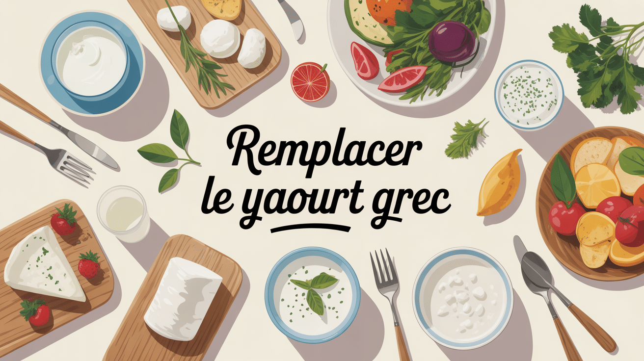 Par quoi remplacer le yaourt grec illustration substituts
