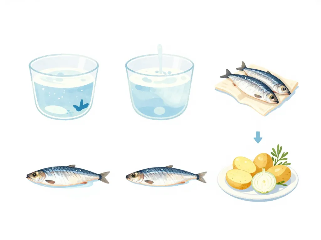 dessalage hareng matjes étapes et accompagnements