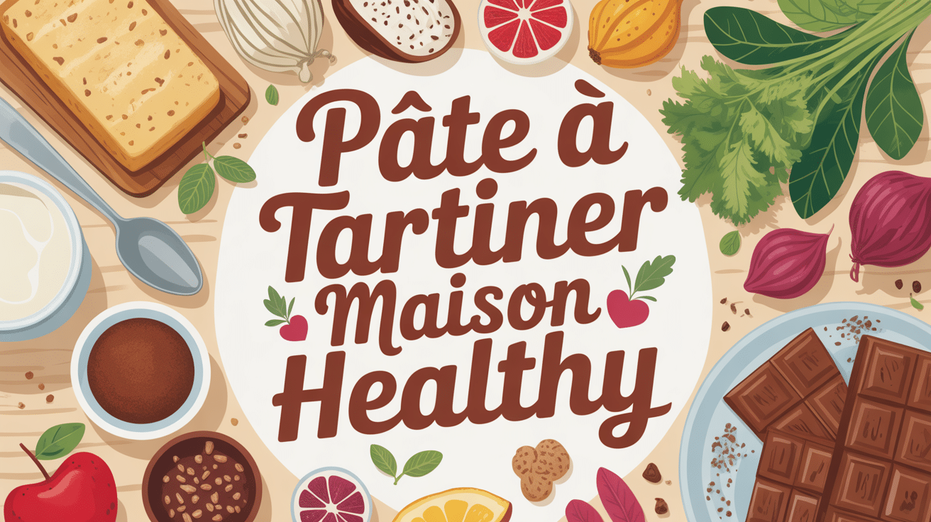 préparer pâte à tartiner maison healthy avec ingrédients sains