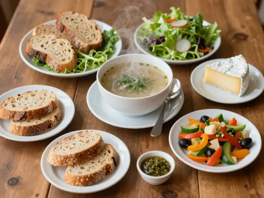 accompagnements légers que manger avec une soupe le soir