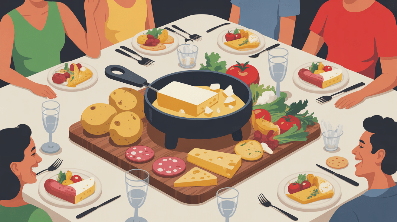Ambiance chaleureuse raclette combien par personne