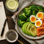 Les 20 aliments qui font maigrir présentés sur une table gourmande