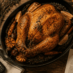 Meilleur recette de dinde au four dans plat en fonte avec accompagnements
