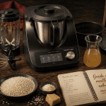 Meilleur robot cuisine avec accessoires sur table