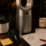 purificateur d air dyson avis sur table bistrot avec accessoires