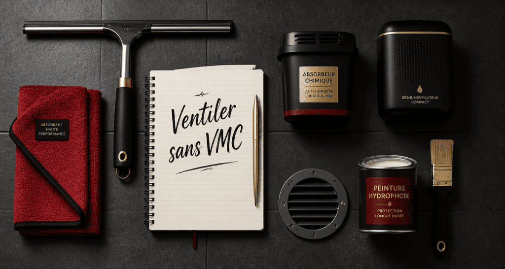 ventiler une salle de bain sans vmc objets et solutions