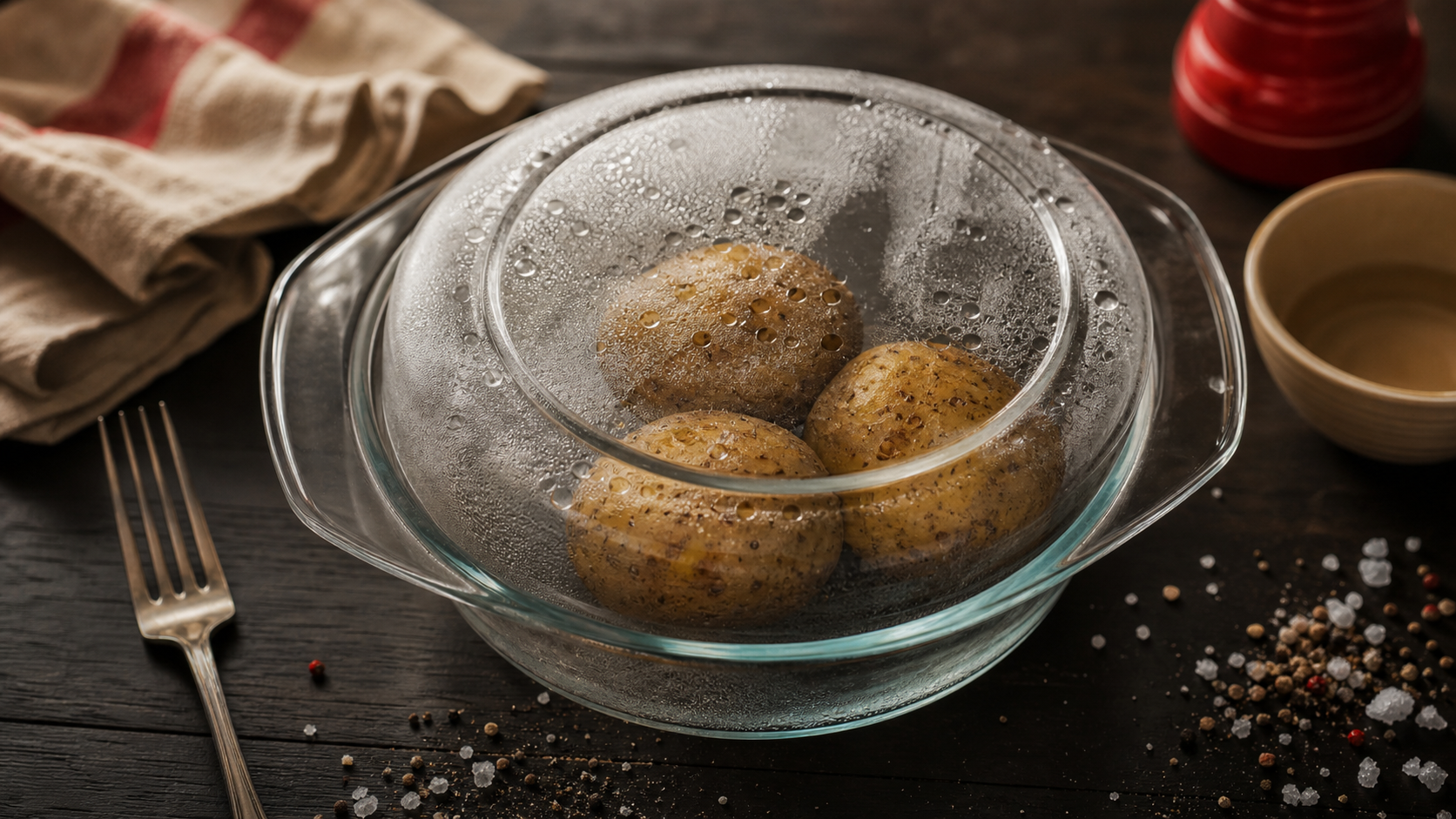Comment cuire des pommes de terre au micro ondes : texture fondante sans explosion