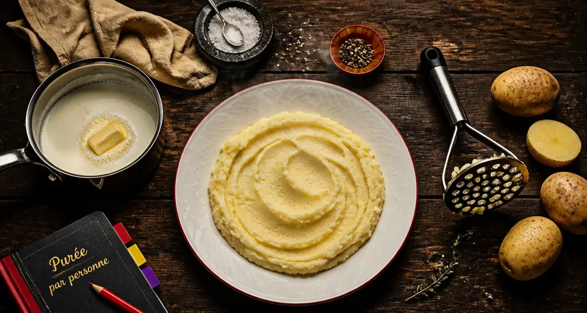 Purée par personne : portions exactes sans gaspillage