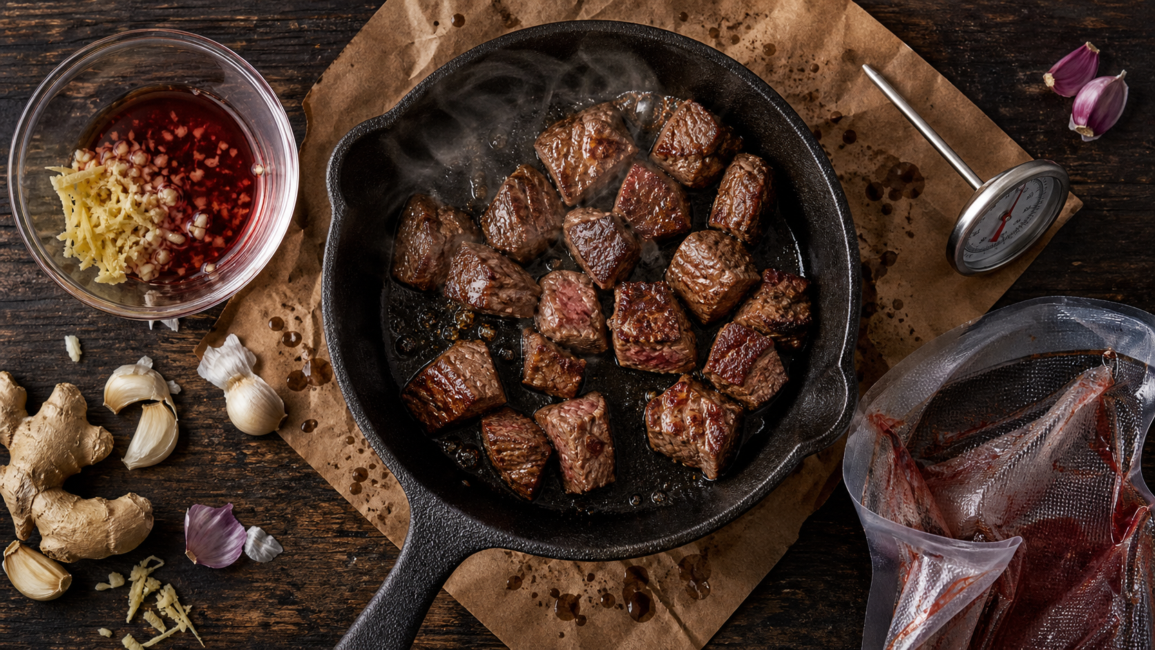Viande qui sent fort à la cuisson : bœuf saisi, critères frais vs avarié