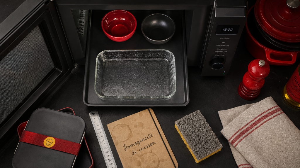 Micro-ondes sans plateau tournant avis : homogénéité de cuisson