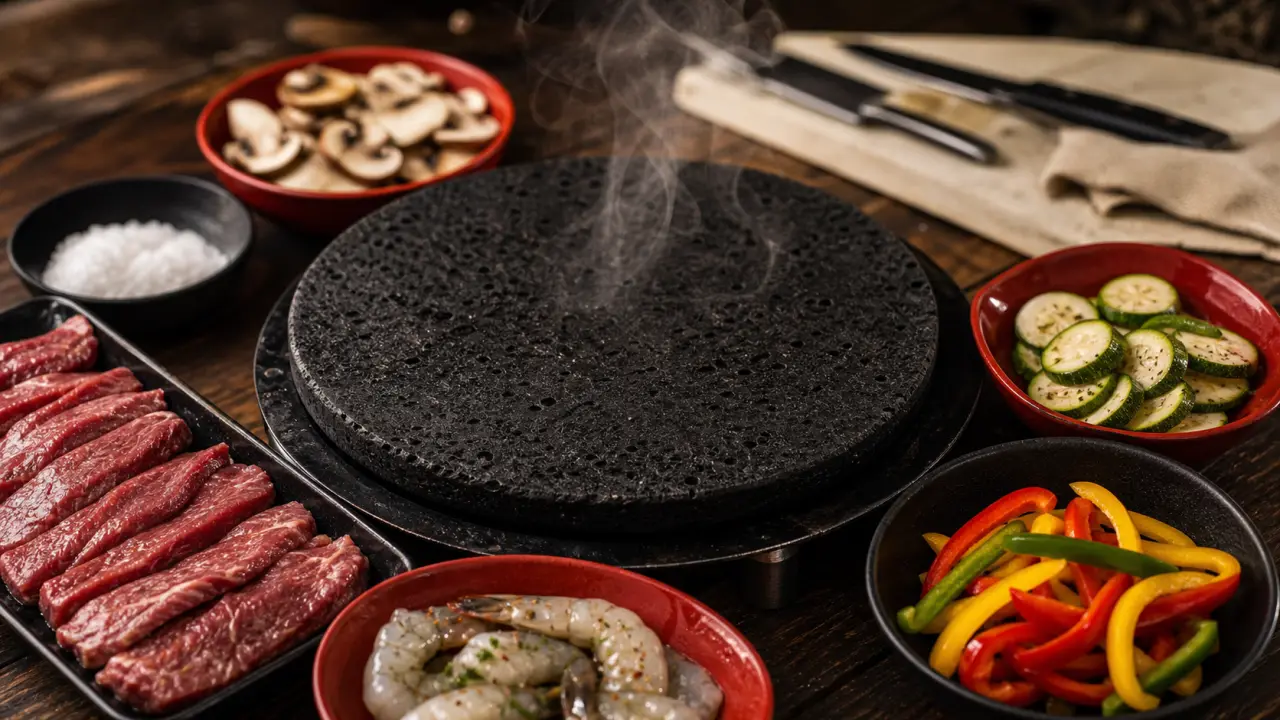 Recette pour pierrade sur pierre : cuisson parfaite et saveurs