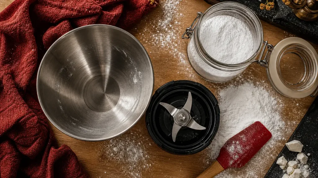 Sucre glace maison : 2 minutes au mixeur pour une poudre fine qui tient mieux