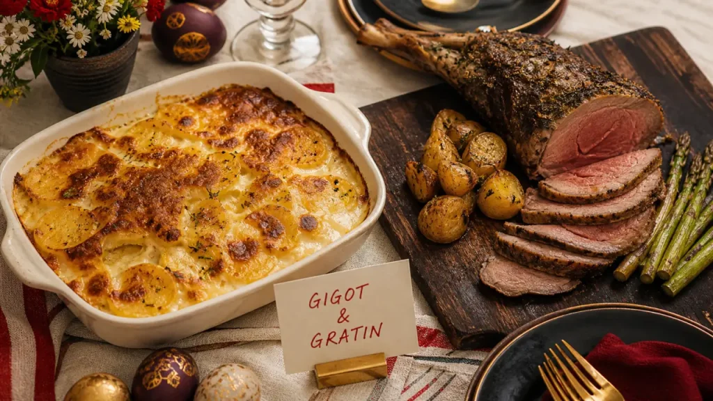 Gigot d’agneau : les meilleurs accompagnements entre gratin dauphinois, légumes de saison et idées originales