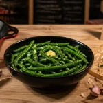 Cuisson haricot vert frais : haricots verts à l’ail et persil, texture parfaite