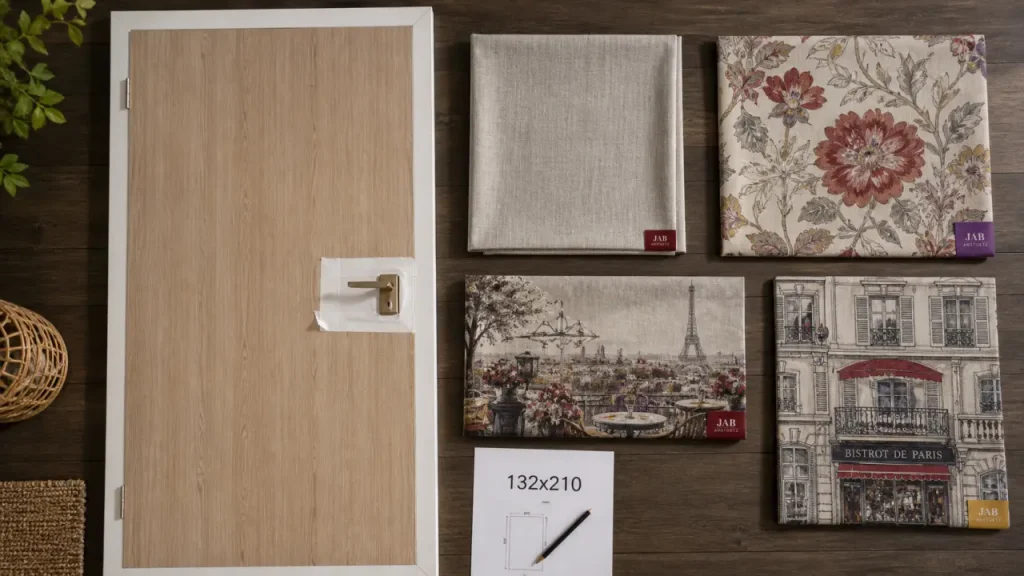 Décoration porte intérieure : stickers, habillage ou trompe-l’œil, que choisir ?