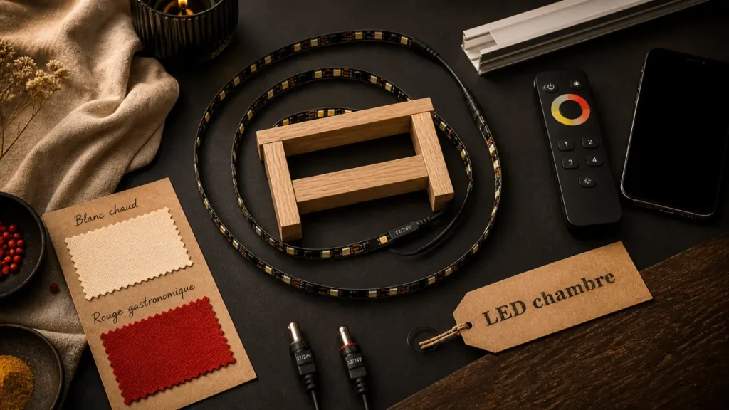 30 m, RGBW ou blanc chaud : quelle LED déco choisir pour une chambre ?