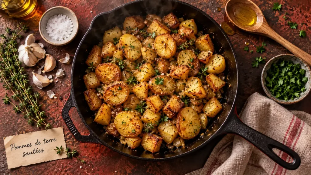 Pommes de terre sautées : 4 gestes pour une croûte dorée sans les brûler