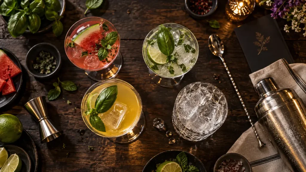 Les cocktails de l’été 2025 misent sur les bulles, les herbes et moins de sucre