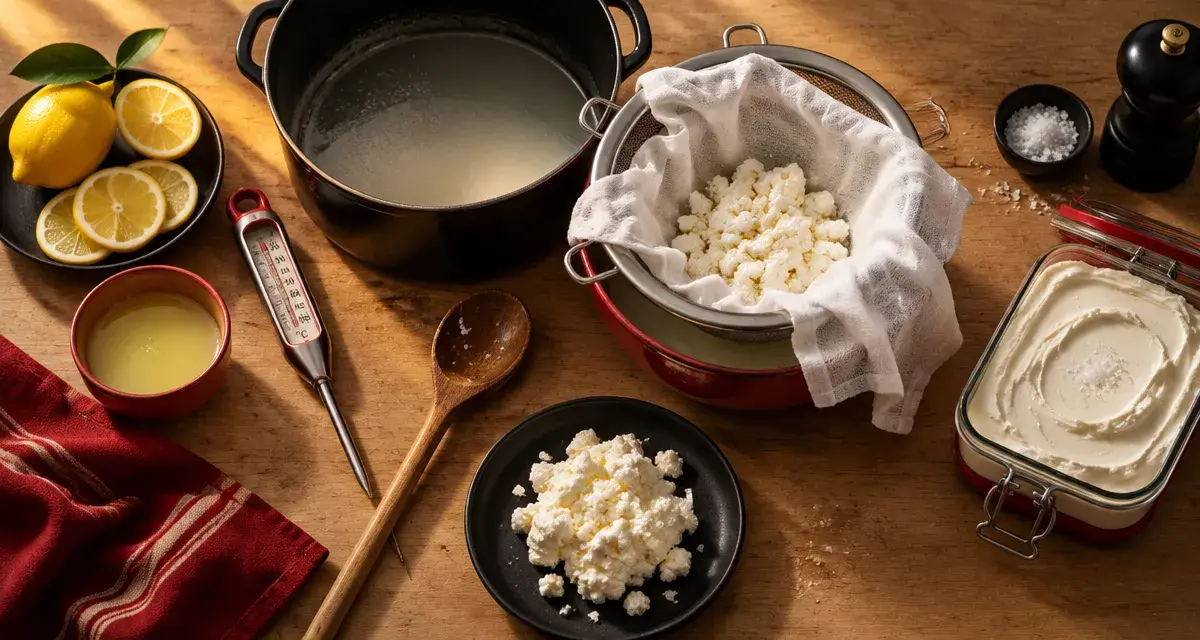 Fromage frais maison : comment faire son fromage frais maison avec du lait entier, texture sur mesure