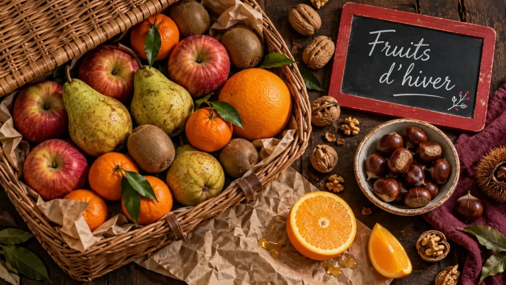 Quels fruits en hiver ? Le calendrier de novembre à mars et les bons choix au marché